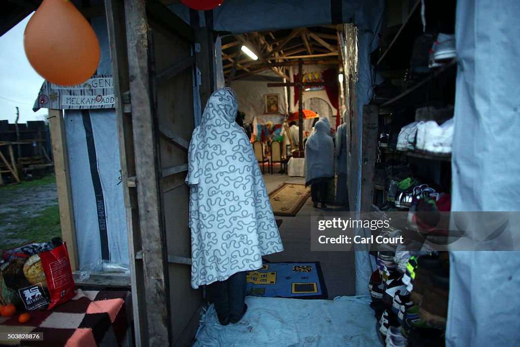 Christmas Is Celebrated By Orthodox Christians At The Calais Jungle