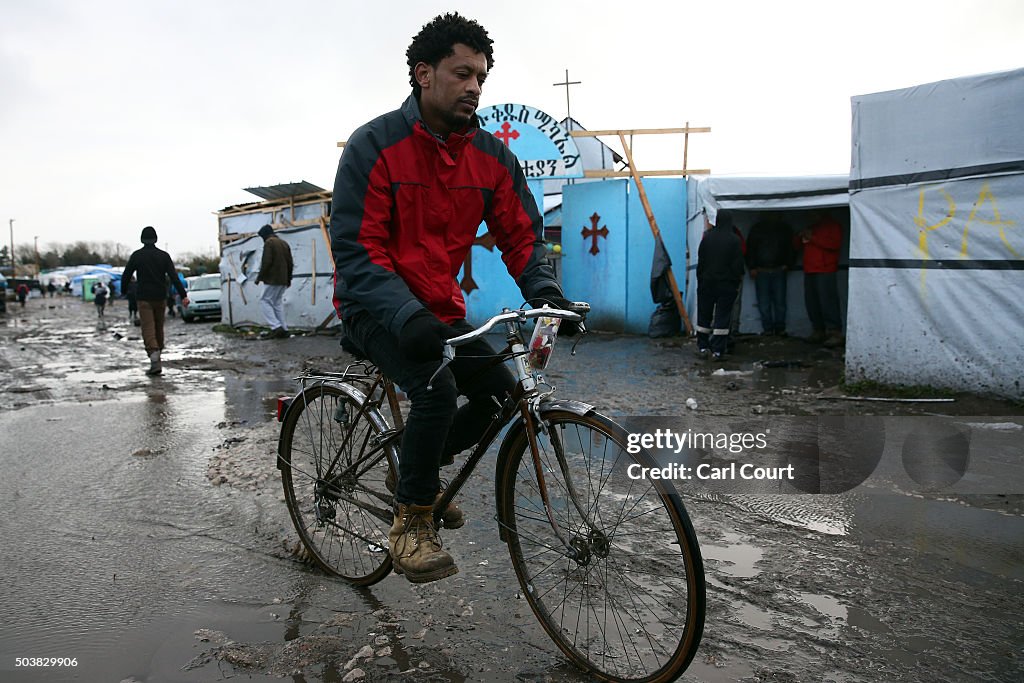 Christmas Is Celebrated By Orthodox Christians At The Calais Jungle