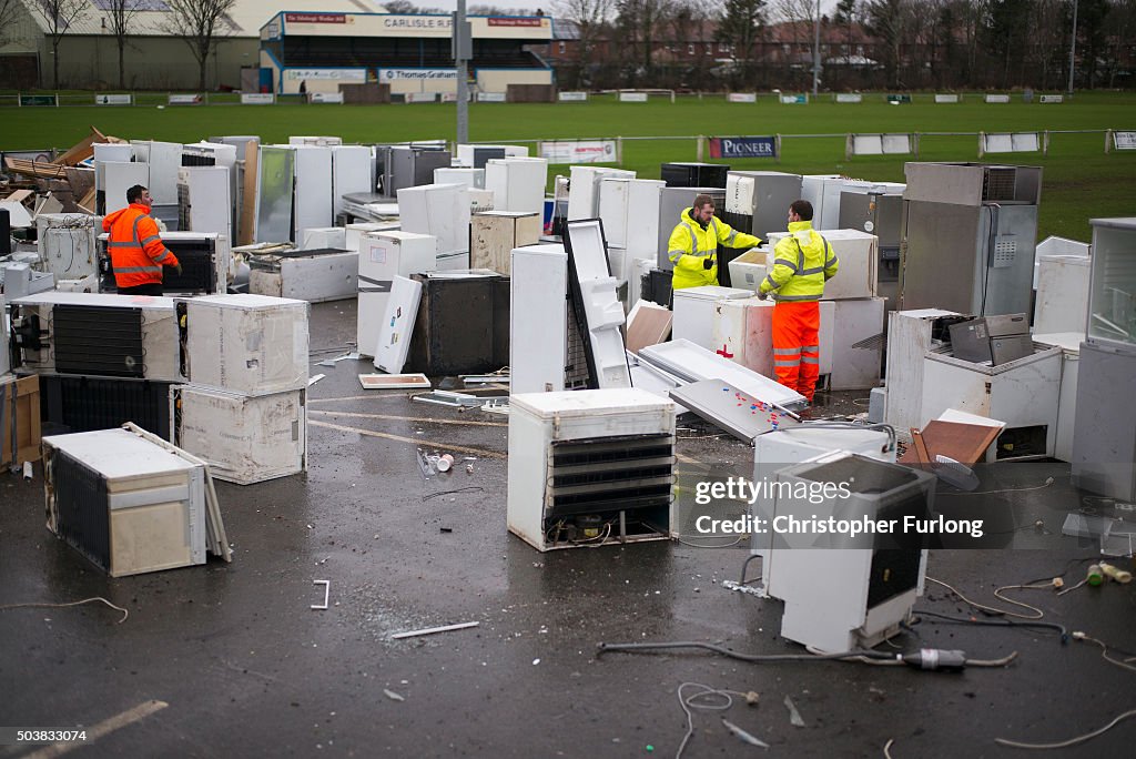 Flood Clear-up Continues In Carlisle