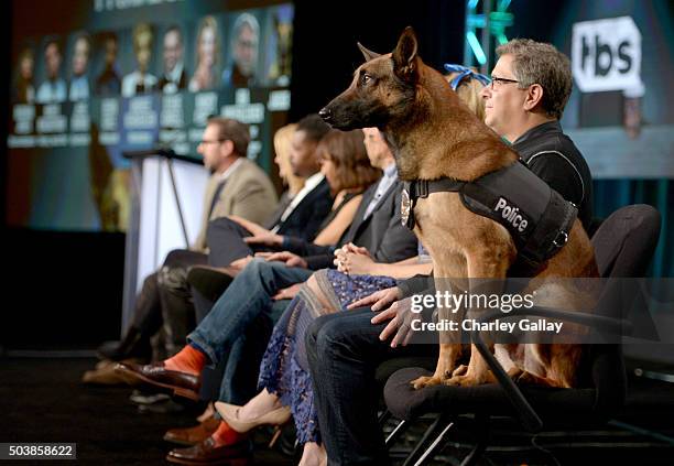 Executive producers Steve Carell and Nancy Carell, actors Deon Cole, Rashida Jones, Hayes MacArthur, Jere Burns, Andree Vermeulen, executive producer...