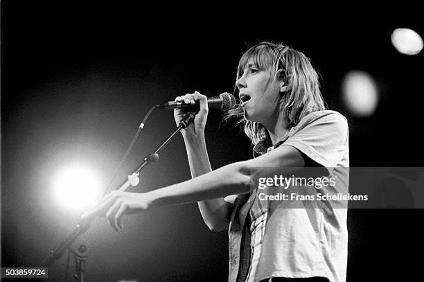 British singer Beth Orton performs on April 19th 1997 at the Melkweg in Amsterdam, the Netherlands.