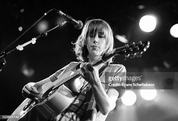 British singer Beth Orton performs on April 19th 1997 at the Melkweg in Amsterdam, the Netherlands.