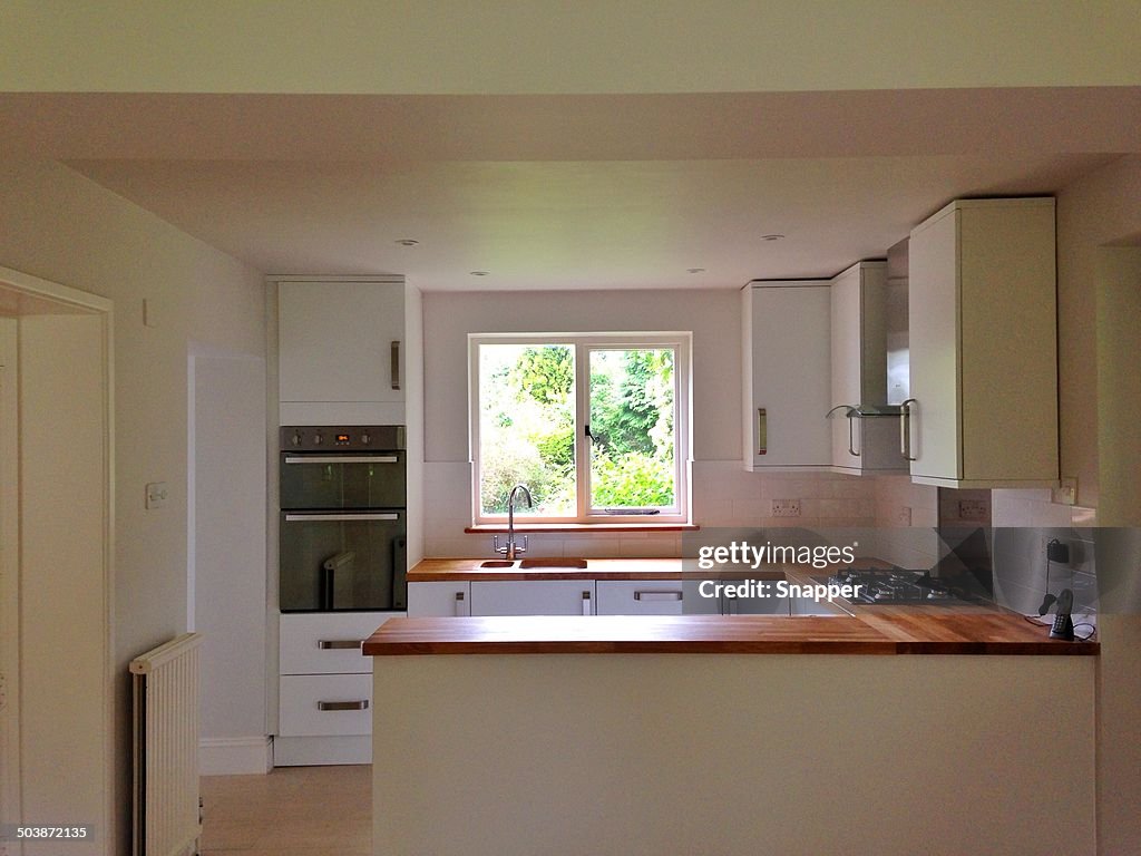 View of modern kitchen