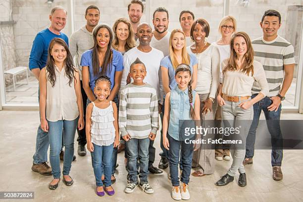 familientreffen - black family reunion stock-fotos und bilder
