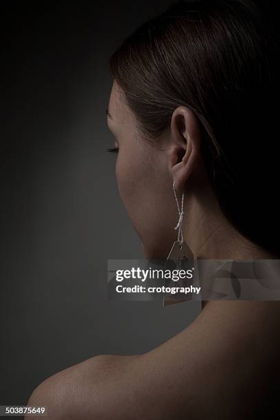 woman with price tag - human trafficking stock pictures, royalty-free photos & images