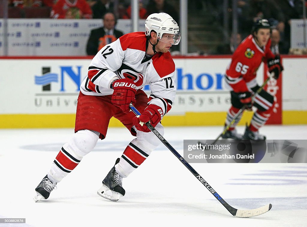 Carolina Hurricanes v Chicago Blackhawks