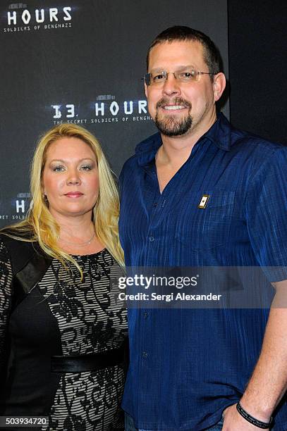 John Tiegen attends Miami Special Screening of "13 Hours: The Secret Soldiers of Benghazi " at Aventura Mall on January 7, 2016 in Miami, Florida.