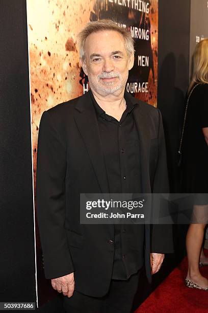 Producer Erwin Stoff attends the Miami Fan Screening of the Pramount Pictures film "13 Hours" at the AMC Aventura on January 7, 2016 in Miami,...