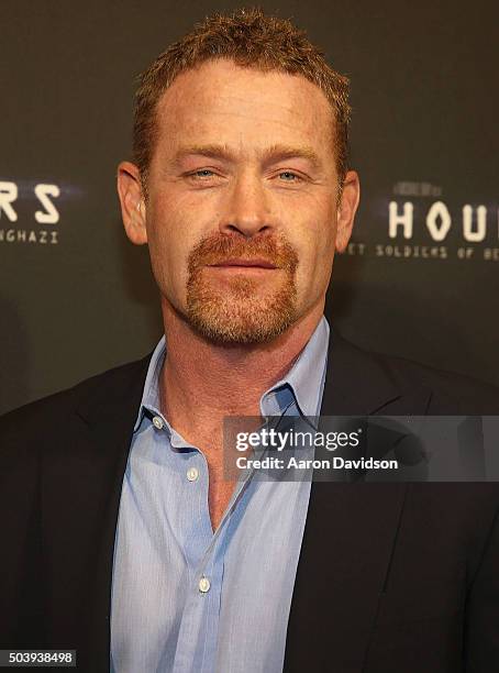 Max Martini attends Miami Special Screening of "13 Hours: The Secret Soldiers of Benghazi" at Aventura Mall on January 7, 2016 in Miami, Florida.