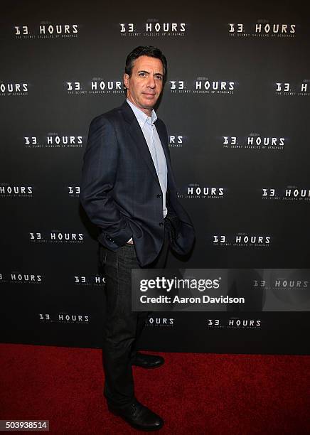 Mitchell Zuckoff attends Miami Special Screening of "13 Hours: The Secret Soldiers of Benghazi" at Aventura Mall on January 7, 2016 in Miami, Florida.