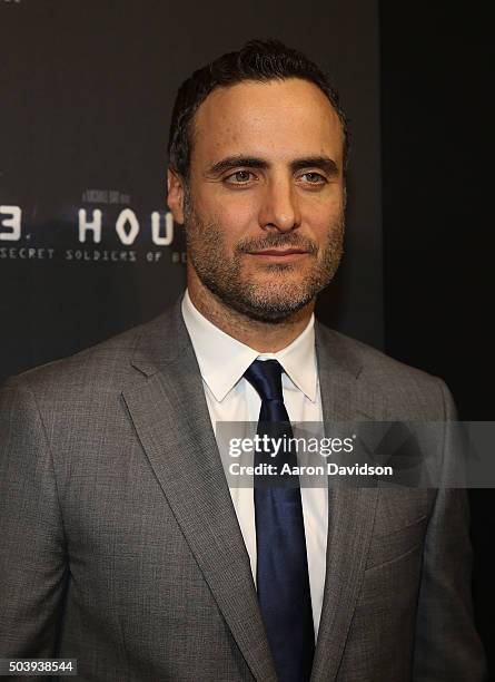 Dominic Fumusa attends Miami Special Screening of "13 Hours: The Secret Soldiers of Benghazi" at Aventura Mall on January 7, 2016 in Miami, Florida.