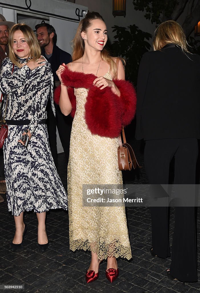 W Magazine Celebrates The 'Best Performances' Portfolio And The Golden Globes With Audi And Dom Perignon - Arrivals