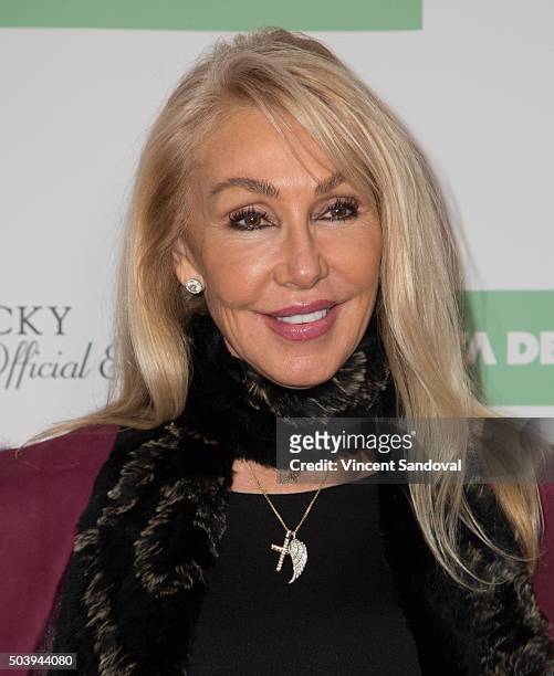 Songwriter Linda Thompson attends the 7th Annual Unbridled Eve Derby prelude party at The London West Hollywood on January 7, 2016 in West Hollywood,...