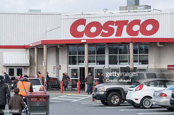 costco warehouse club - costco stockfoto's en -beelden