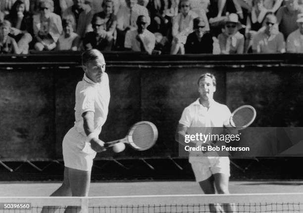 Davis Cup tennis players, Stan Smith & Bob Lutz.