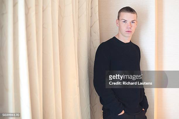 British actor Will Poulter was in Toronto promoting his new film, The Revenant. He is seen in the Ritz-Carlton hotel.