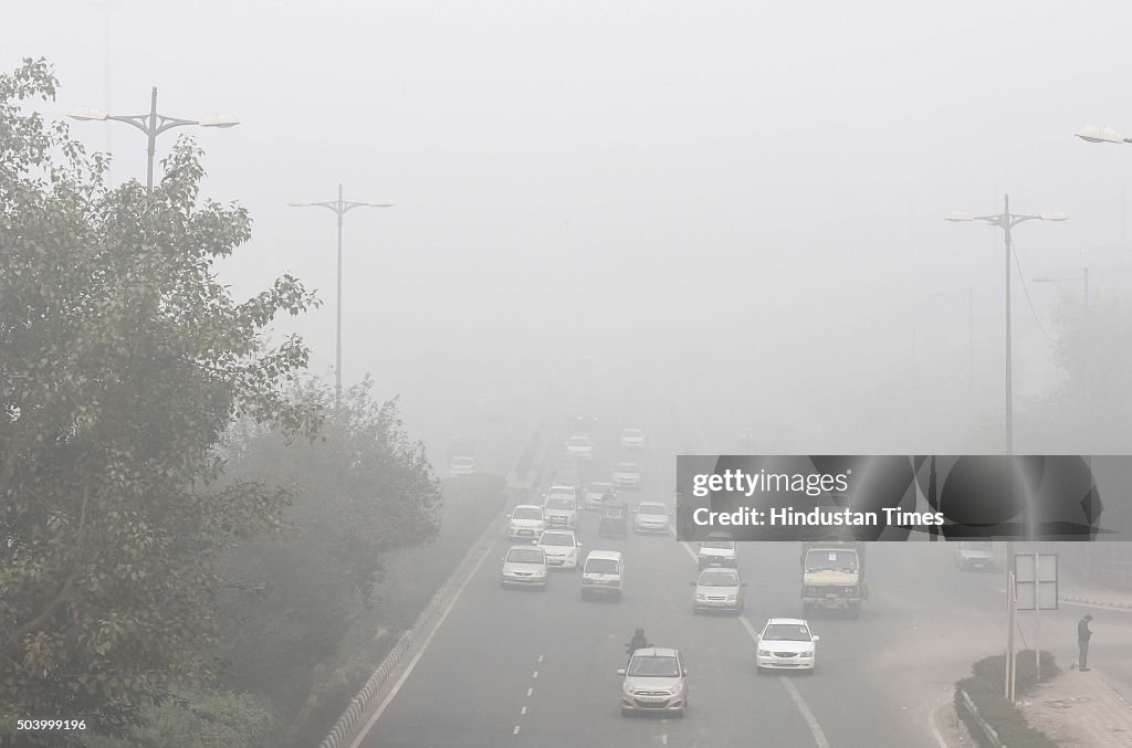 Heavy Dense Fog In Delhi/NCR