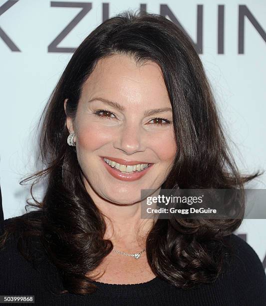 Actress Fran Drescher arrives at the Mark Zunino Atelier Opening at Mark Zunino Atelier on January 7, 2016 in Beverly Hills, California.