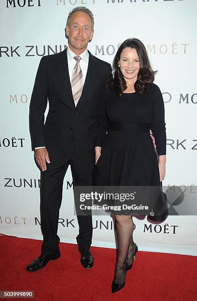 Actress Fran Drescher arrives at the Mark Zunino Atelier Opening at Mark Zunino Atelier on January 7, 2016 in Beverly Hills, California.