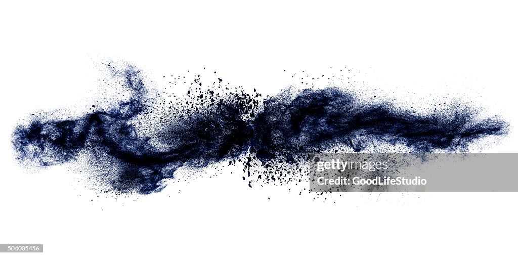 Exploding Blue Abstract High-Res Vector Graphic - Getty Images