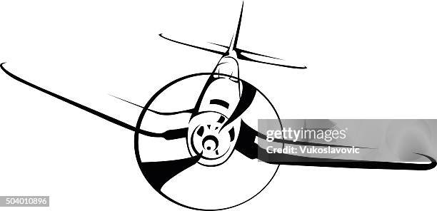 world war 2 fighter airplane - second world war stock illustrations
