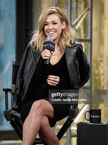 Rachel Platten attends AOL BUILD Series at AOL Studios In New York on January 8, 2016 in New York City.