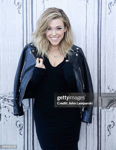 Rachel Platten discusses her new album "Wildfire" during AOL BUILD Speaker Series at AOL Studios In New York on January 8, 2016 in New York City.