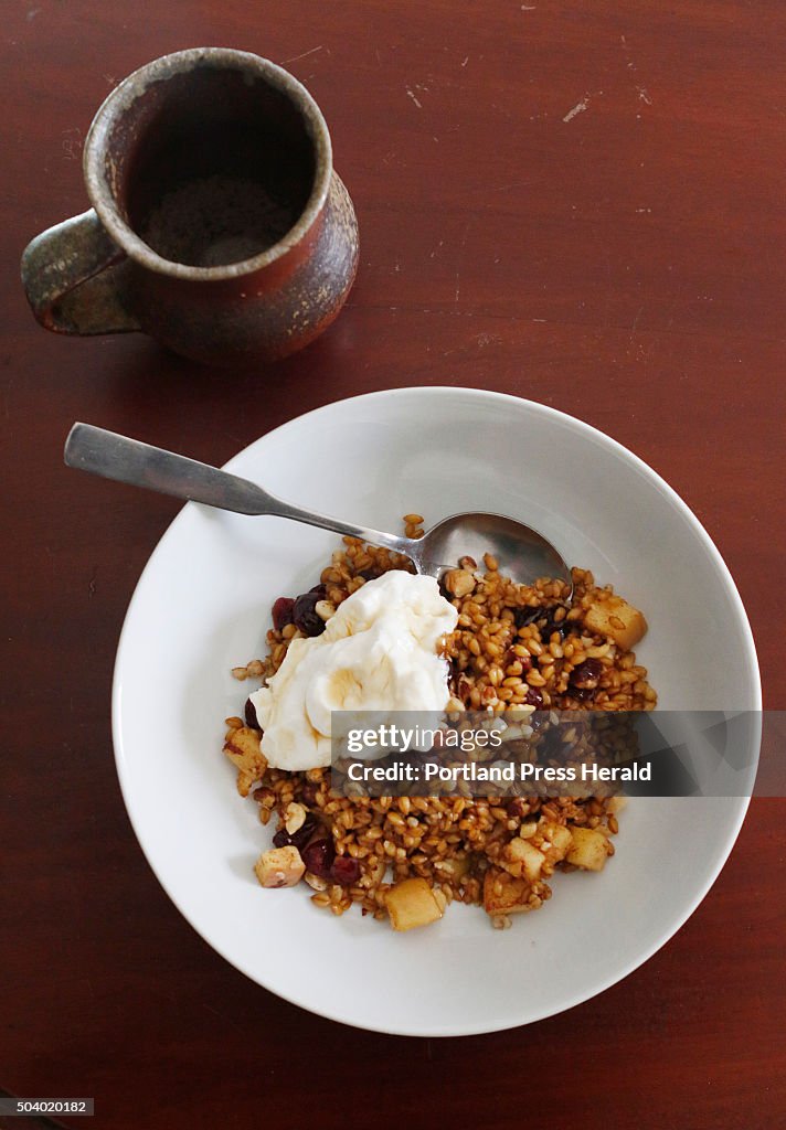 Green Plate Warm Farro Breakfast Bowl