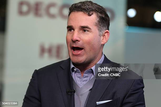Under Armour CEO Kevin Plank during CES 2016, the annual Consumer Electronics Show, in Las Vegas, Nevada on January 6, 2015 --