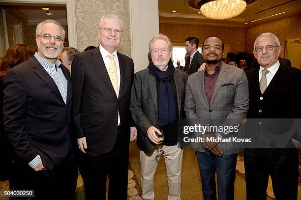 Vice Chair of the Board of Trustees Jon Avnet, AFI chair of the Board of Trustees Sir Howard Stringer, directors Ridley Scott and F. Gary Gray and...