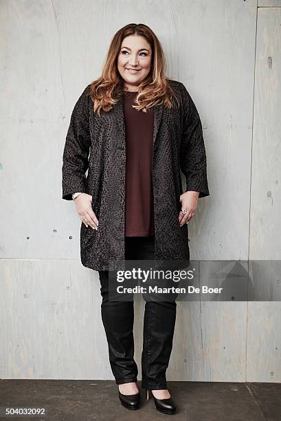 Jo Frost of UP's 'Nanny On Tour' poses in the Getty Images Portrait Studio at the 2016 Winter Television Critics Association press tour at the...