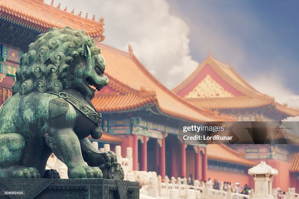 La Cité interdite, à Beijing