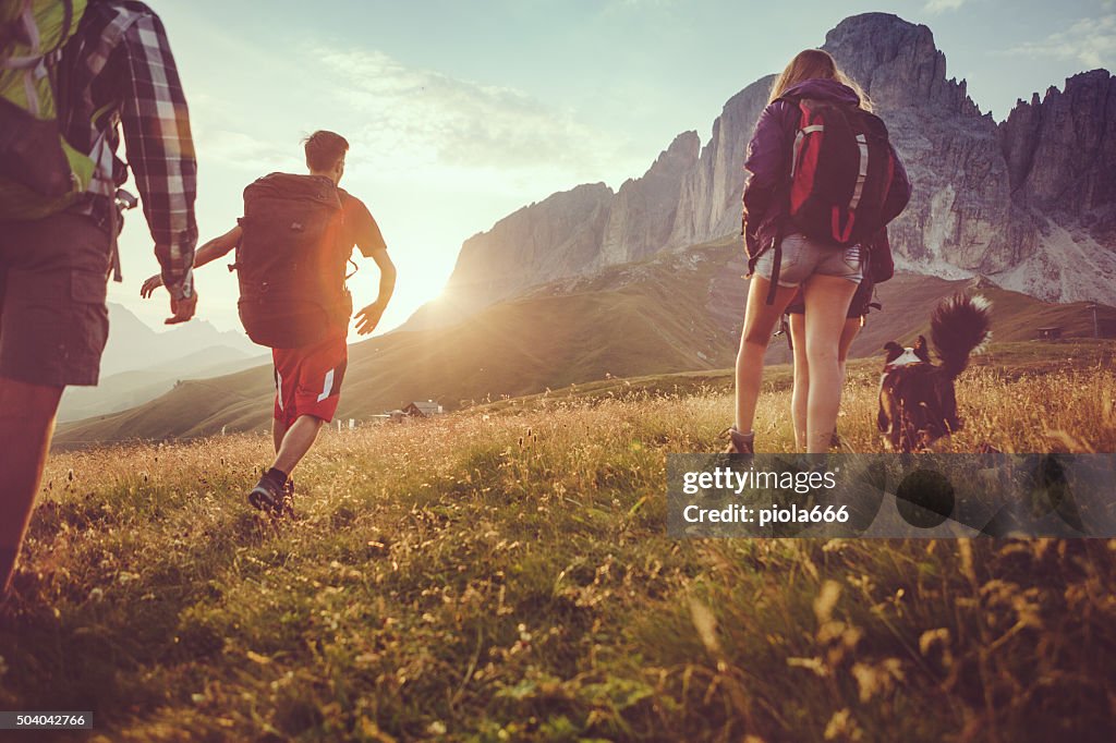 Abenteuer in den Dolomiten mit Hund