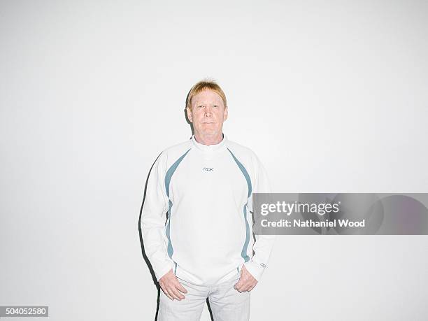 Principal owner and managing general partner of the Oakland Raiders of the National Football League Mark Davis is photographed for ESPN - The...