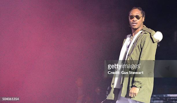Rapper Future attends the O2 Academy Brixton on January 8, 2016 in London, England.
