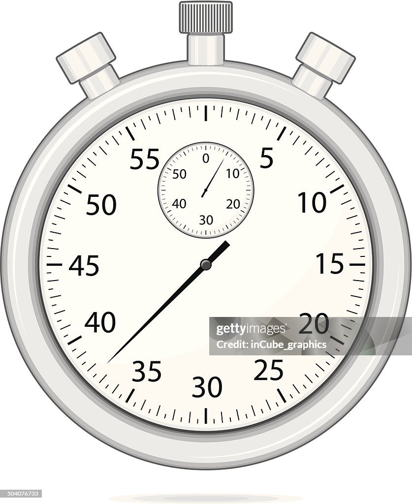 Vector Stopwatch High-Res Vector Graphic - Getty Images