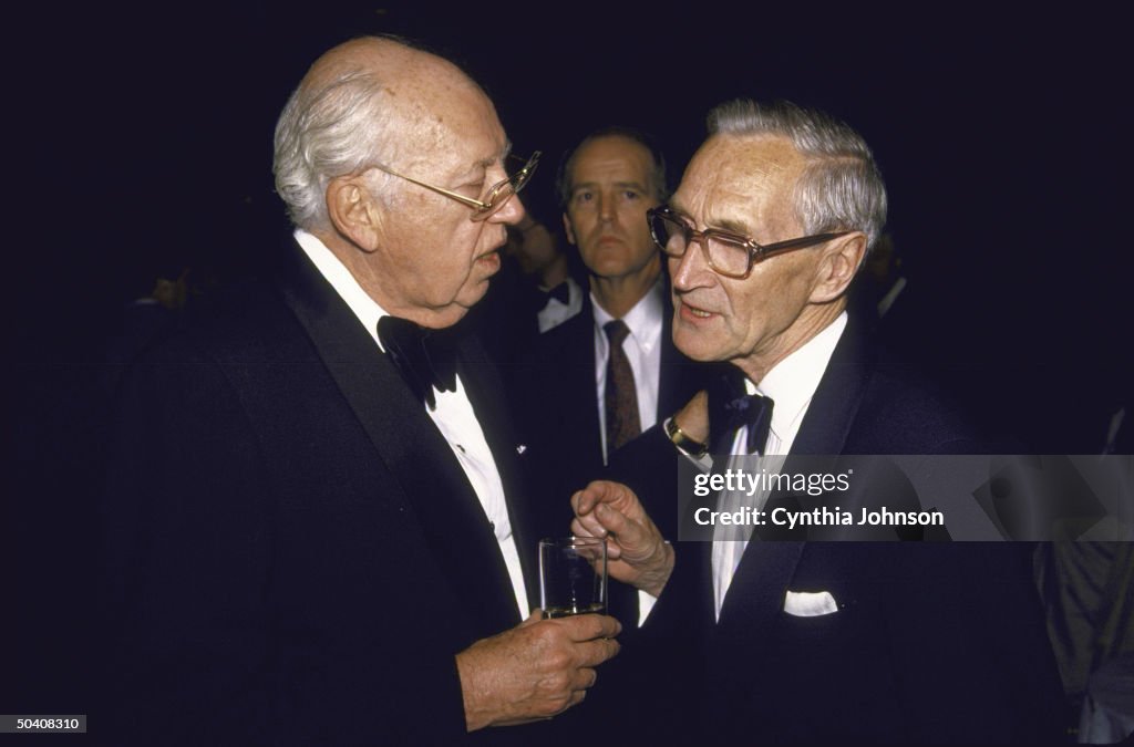 Ex-CIA Counter-Intelligence Chief James J. Angleton chatting with CIA ...