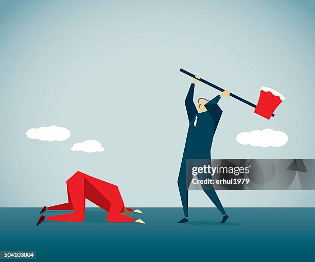 defeat - taking a bow stock illustrations