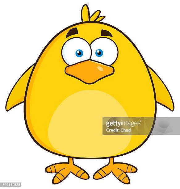 Cute Yellow Chick Cartoon Character High-Res Vector Graphic - Getty Images