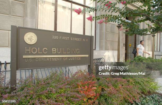 Building containing Bureau of Prisons office where missing intern Chandra Levy worked before her disappearance.