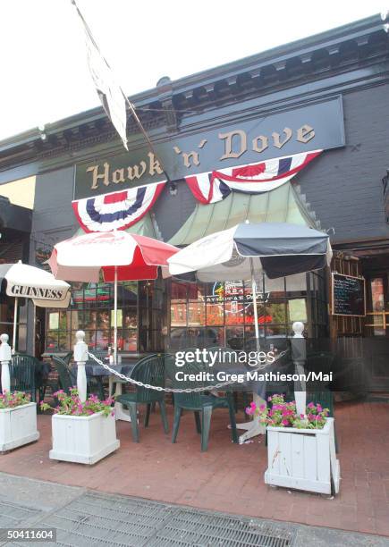 The Hawk 'n' Dove restaurant, which missing intern Chandra Levy reportedly frequented.