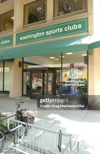 Washington Sports Club on the corner of M St. And 20th, where missing intern Chandra Levy reportedly exercised.