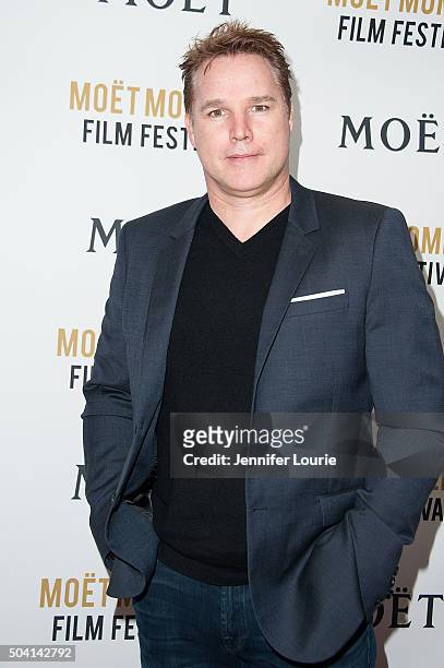 Producer David Guillod attends Moet and Chandon celebrating 25 Years at The Golden Globes on January 8, 2016 in West Hollywood, California.