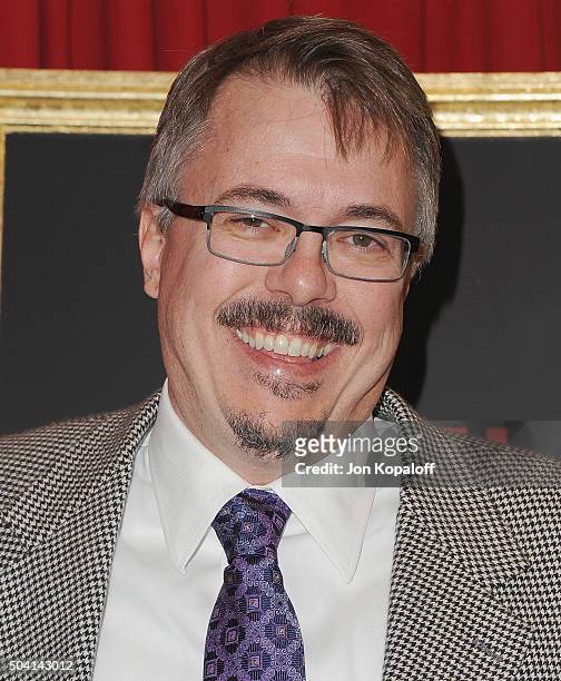 Vince Gilligan arrives at the 16th Annual AFI Awards on January 8, 2016 in Los Angeles, California.