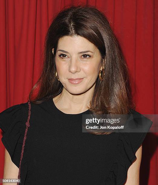 Actress Marisa Tomei arrives at the 16th Annual AFI Awards on January 8, 2016 in Los Angeles, California.
