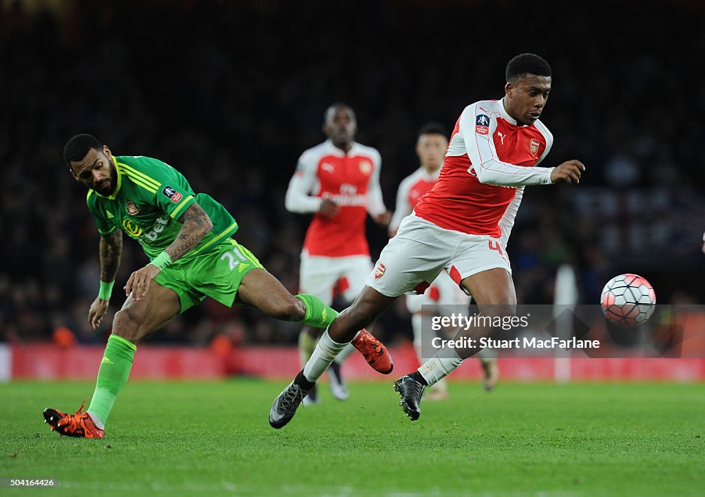 Arsenal v Sunderland - The Emirates FA Cup Third Round