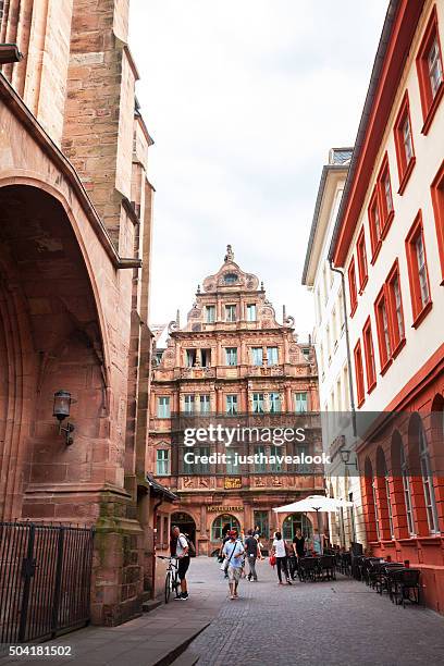 menschen in heilongjiang province heidelberg - heidelberg stock-fotos und bilder