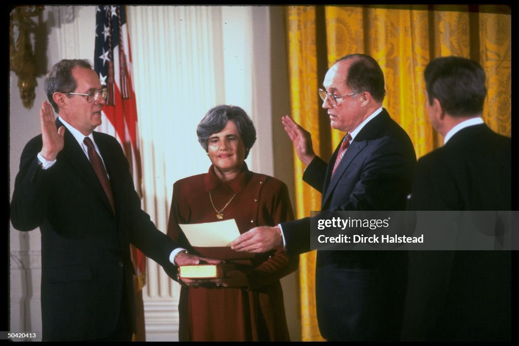 Anthony M. Kennedy Sworn In As New Justice