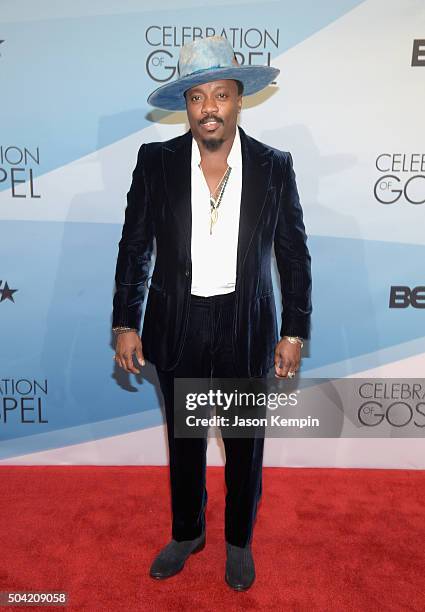 Singer-songwriter Anthony Hamilton attends BET Celebration Of Gospel 2016 at Orpheum Theatre on January 9, 2016 in Los Angeles, California.