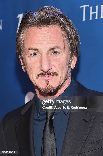 Host Sean Penn attends the 5th Annual Sean Penn & Friends HELP HAITI HOME Gala Benefiting J/P Haitian Relief Organization at Montage Hotel on January...